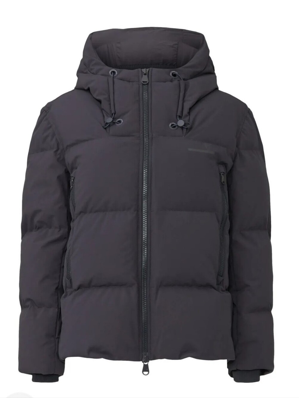 The Arrivals Dark Cloud Down Gray Puffer Jacket Size S